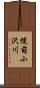 幌萌小沢川 Scroll