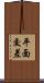 平面交差 Scroll