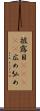 披露目(ateji) Scroll