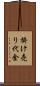 掛け売り代金 Scroll