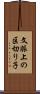 文脈上の区切り子 Scroll