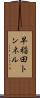早稲田トンネル Scroll