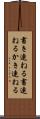 書き連ねる Scroll