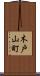 木戸山町 Scroll