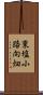 東塩小路向畑 Scroll