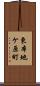 東本地ケ原町 Scroll