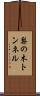 梨の木トンネル Scroll