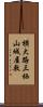 横大路三栖山城屋敷 Scroll