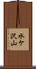 水ケ沢山 Scroll