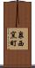 泉西窯町 Scroll