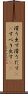 滑り出す Scroll