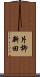 片柳新田 Scroll