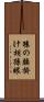 猿の腰掛け Scroll