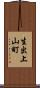 生出上山町 Scroll