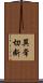 異常切断 Scroll