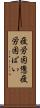 疲労困憊 Scroll