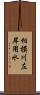 相模川左岸用水 Scroll