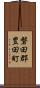 磐田郡豊田町 Scroll