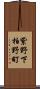 紫野下柏野町 Scroll