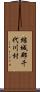 結城郡千代川村 Scroll