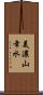美濃山幸水 Scroll