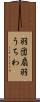 羽団扇 Scroll