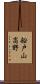 船戸山高野 Scroll