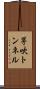茅吹トンネル Scroll