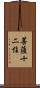 菩薩十二住 Scroll