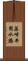 藤崎井用水路 Scroll