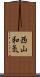 西山和気 Scroll