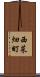 西菜畑町 Scroll