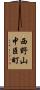 西野山中臣町 Scroll