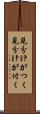 見分けがつく Scroll