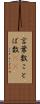 言葉数 Scroll