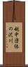 越中団体の沢川 Scroll