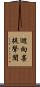迴向菩提聲聞 Scroll