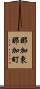 那加東那加町 Scroll