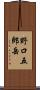 野口五郎岳 Scroll