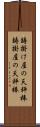 鋳掛け屋の天秤棒 Scroll