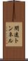 間遠トンネル Scroll