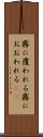 霧に覆われる Scroll
