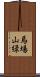 馬場山緑 Scroll
