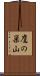 鷹の巣山 Scroll