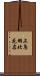 上鳥羽北花名 Scroll