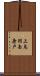 上鳥羽南唐戸 Scroll