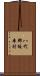八代郡坂本村 Scroll