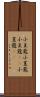 小豆蔲 Scroll
