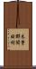 木曽郡開田村 Scroll