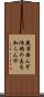 燕雀安んぞ鴻鵠の志を知らんや Scroll